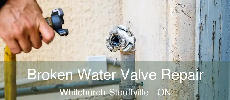  Broken Water Valve Repair Whitchurch-Stouffville - ON