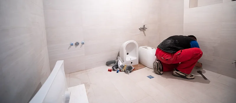 Basement Bathroom Shower Installation in Whitchurch-Stouffville, Ontario