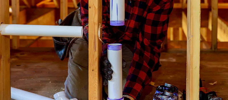 Process of Rough In Plumbing in Whitchurch-Stouffville, Ontario