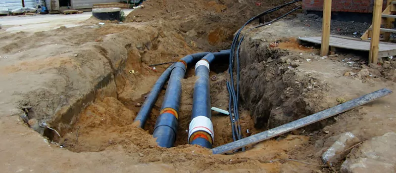 Main Water Line Installation in Whitchurch-Stouffville, Ontario