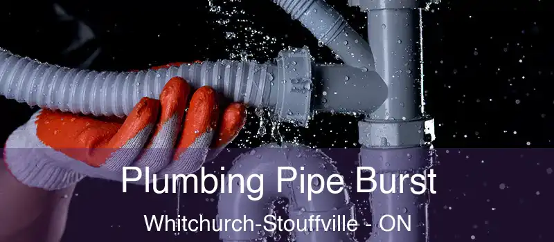 Plumbing Pipe Burst Whitchurch-Stouffville - ON