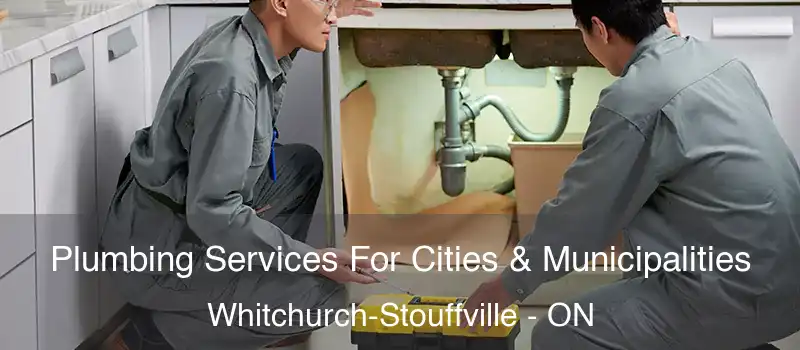  Plumbing Services For Cities & Municipalities Whitchurch-Stouffville - ON