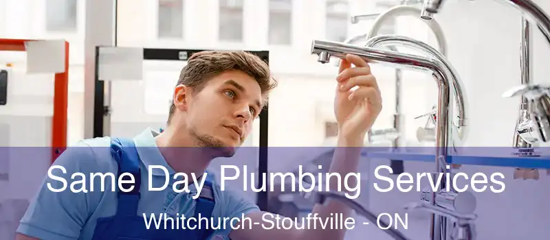  Same Day Plumbing Services Whitchurch-Stouffville - ON